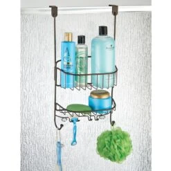 Over-the-Door Shower Caddy With 4 Hooks 5 Over-the-Door Shower Caddy With 4 Hooks -mDesign 1000 BLOGSquare JPG 00878 Environment