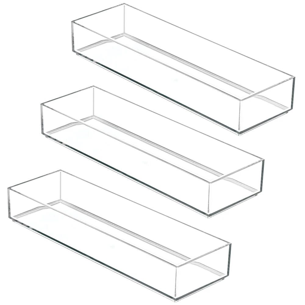 Desk Drawer Organizer 12 x 4 x 2 Desk Drawer Organizer 12 X 4 X 2 -mDesign 1000 BLOGSquare JPG 0130MDC Outline 51d6a23a 6fb2 4d23 9a9b 819fb565ddd6