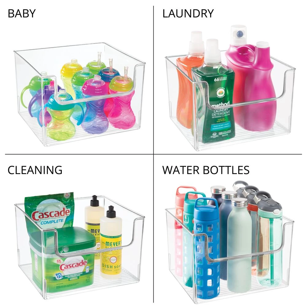 Open Front Craft Bin 10 x 12 x 8 Open Front Craft Bin 10 X 12 X 8 -mDesign 1000 BLOGSquare JPG 02235MDK Detail