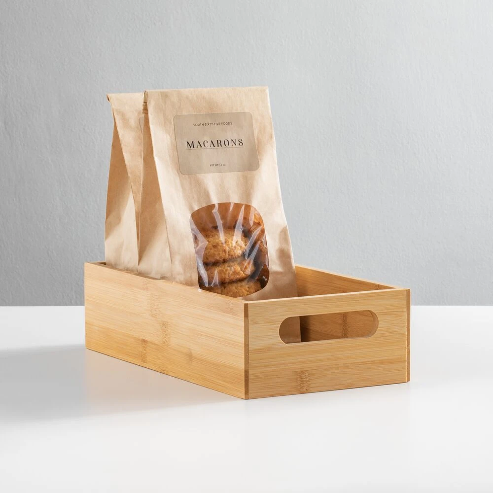 Bamboo Bin 11.5 x 6 x 3 Bamboo Bin 11.5 X 6 X 3 -mDesign 1000 BLOGSquare JPG 03100MDK SellShot