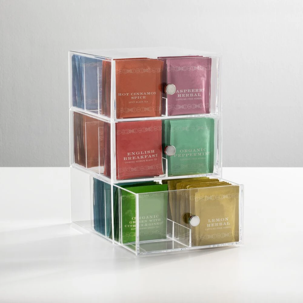 18-Section Tea Bag Organizer 18-Section Tea Bag Organizer -mDesign 1000 BLOGSquare JPG 04135MDK SellShot