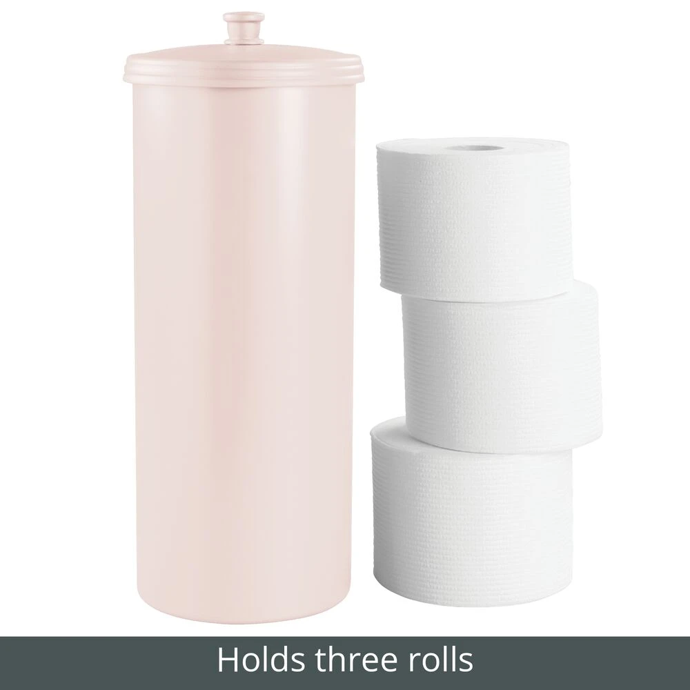 3-Roll Toilet Paper Canister 3-Roll Toilet Paper Canister -mDesign 1000 BLOGSquare JPG 04530MDBST Detail