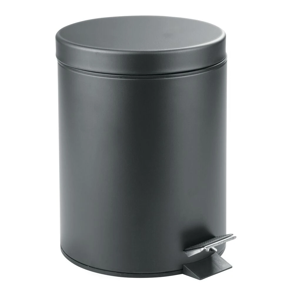 5-Liter Round Step Trash Can 5-Liter Round Step Trash Can -mDesign 1000 BLOGSquare JPG 07467MDBST Outline