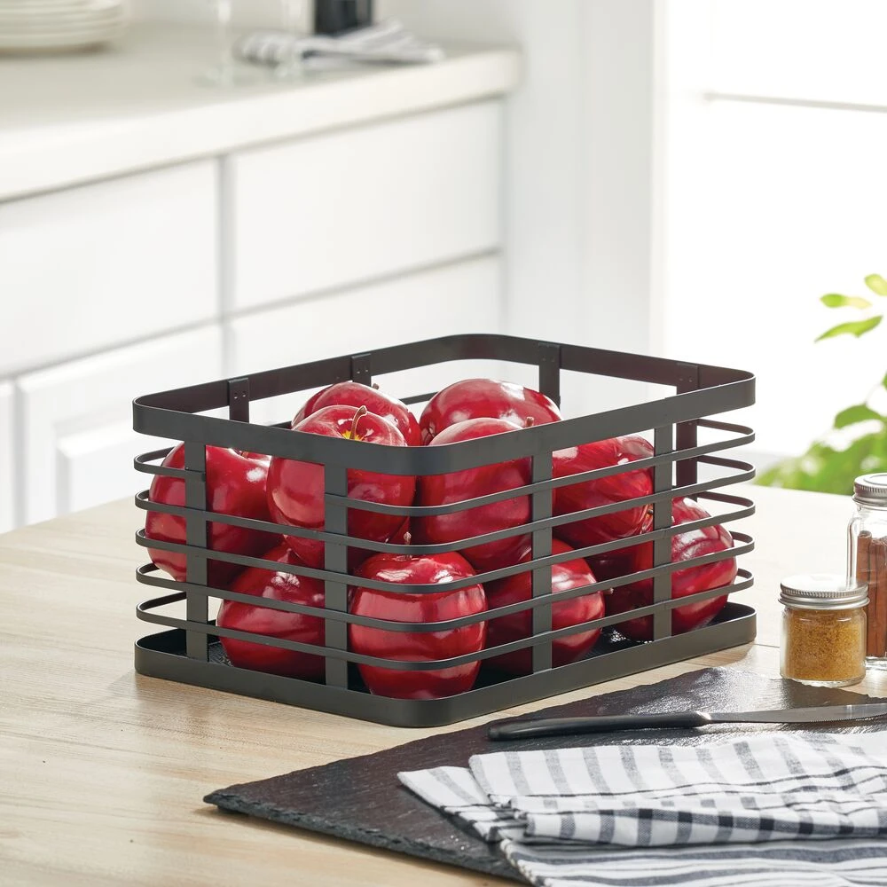 Wire Pantry Baskets9 x 12 x 6 Wire Pantry Baskets9 X 12 X 6 -mDesign 1000 BLOGSquare JPG 10428MDK Environment