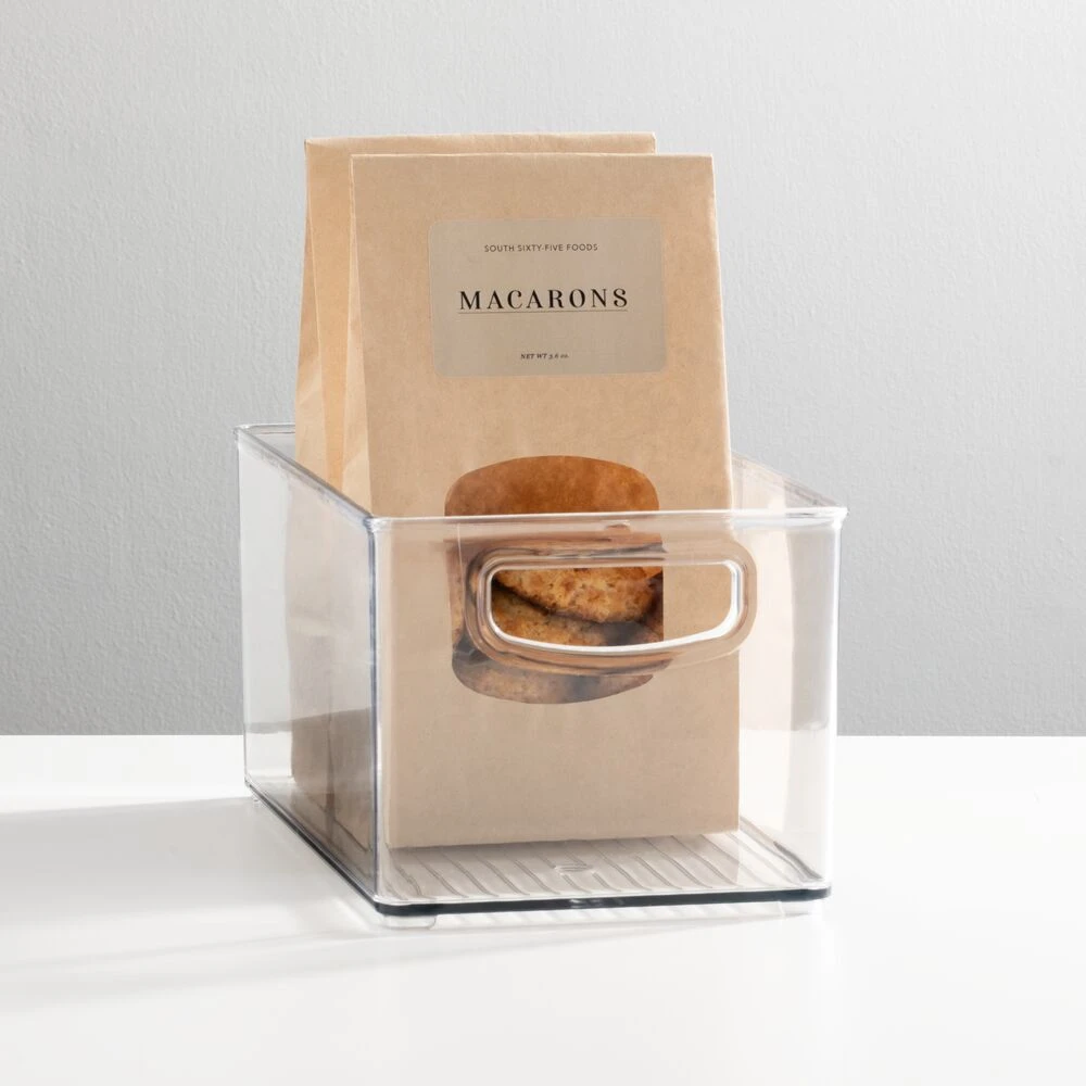 Kitchen Bin with Handles 10 x 6 x 5 Kitchen Bin With Handles 10 X 6 X 5 -mDesign 1000 BLOGSquare JPG 12105MDK SellShot 1