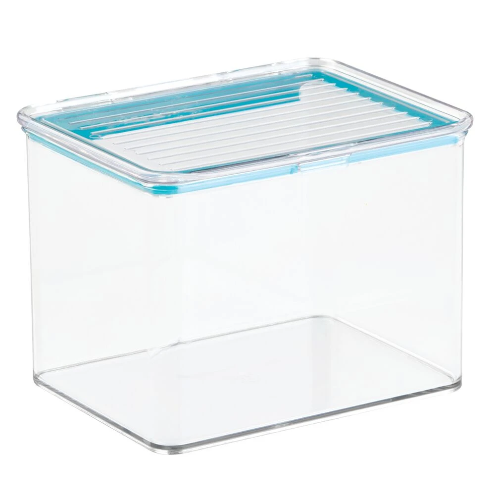 Airtight Stackable Storage Bin 7 x 6 x 5 Airtight Stackable Storage Bin 7 X 6 X 5 -mDesign 1000 BLOGSquare JPG 1299MDK Outline