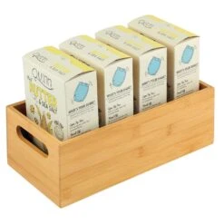 Bamboo Bin 12 X 6 X 4