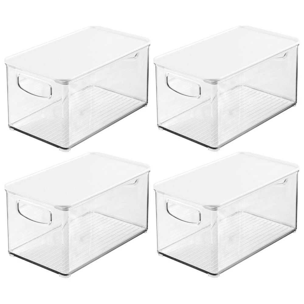 Stackable Bin with Lid11 x 6 x 5 Stackable Bin With Lid11 X 6 X 5 -mDesign 1000 BLOGSquare JPG 14037MDK Outline