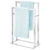 2-Tier Bathroom Towel Rack
