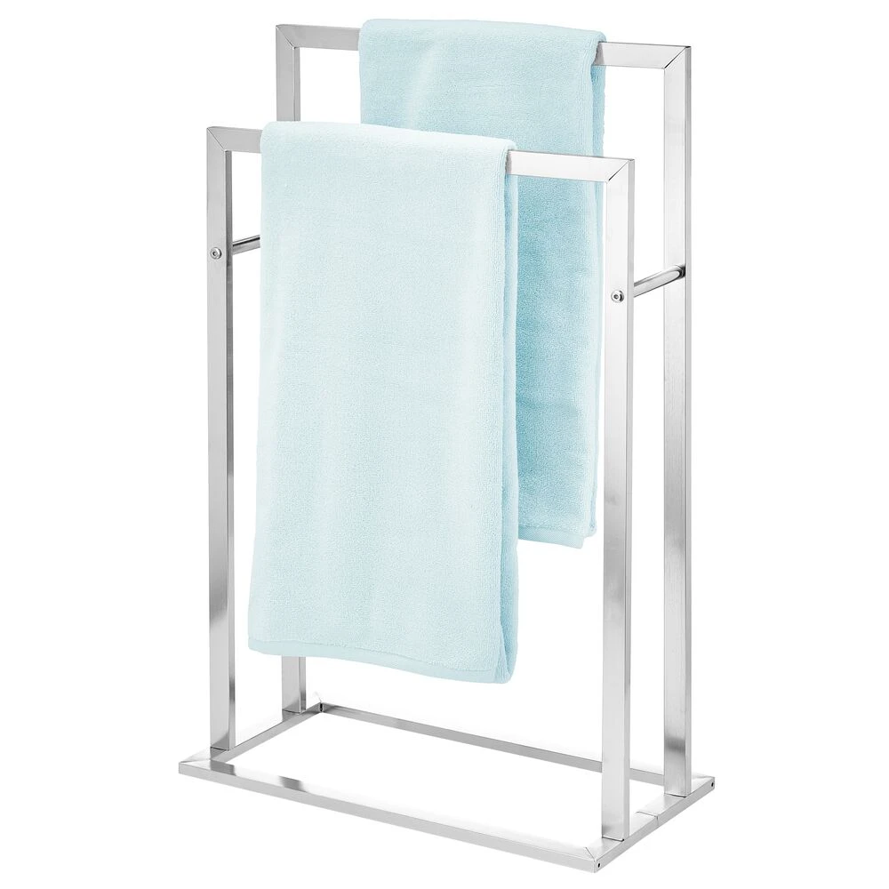 2-Tier Bathroom Towel Rack 2-Tier Bathroom Towel Rack -mDesign 1000 BLOGSquare JPG 14282MDBA Outline