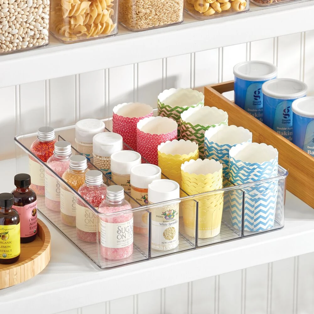 4-Section Bin 12 x 12 x 3.5 4-Section Bin 12 X 12 X 3.5 -mDesign 1000 BLOGSquare JPG 14324MDK Environment