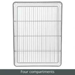 4-Section Bin 9 X 12 X 5 4 4-Section Bin 9 X 12 X 5 -mDesign 1000 BLOGSquare JPG 14330MDK Detail