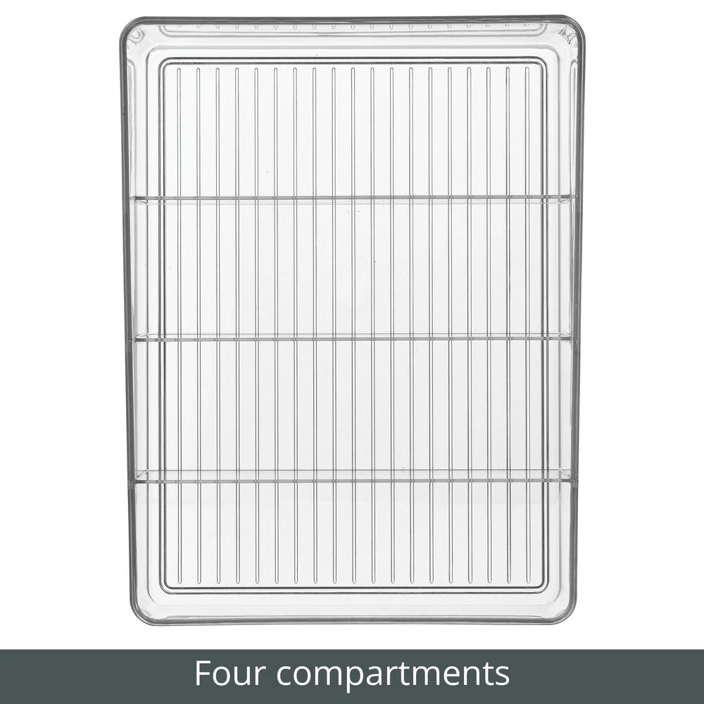 4-Section Bin 9 x 12 x 5 4-Section Bin 9 X 12 X 5 -mDesign 1000 BLOGSquare JPG 14330MDK Detail