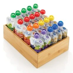 4-Section Bamboo Bin 12 X 9 X 3.5