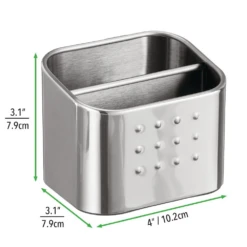 Stainless Steel Sponge Holder 5 Stainless Steel Sponge Holder -mDesign 1000 BLOGSquare JPG 17344MDK Dimensions