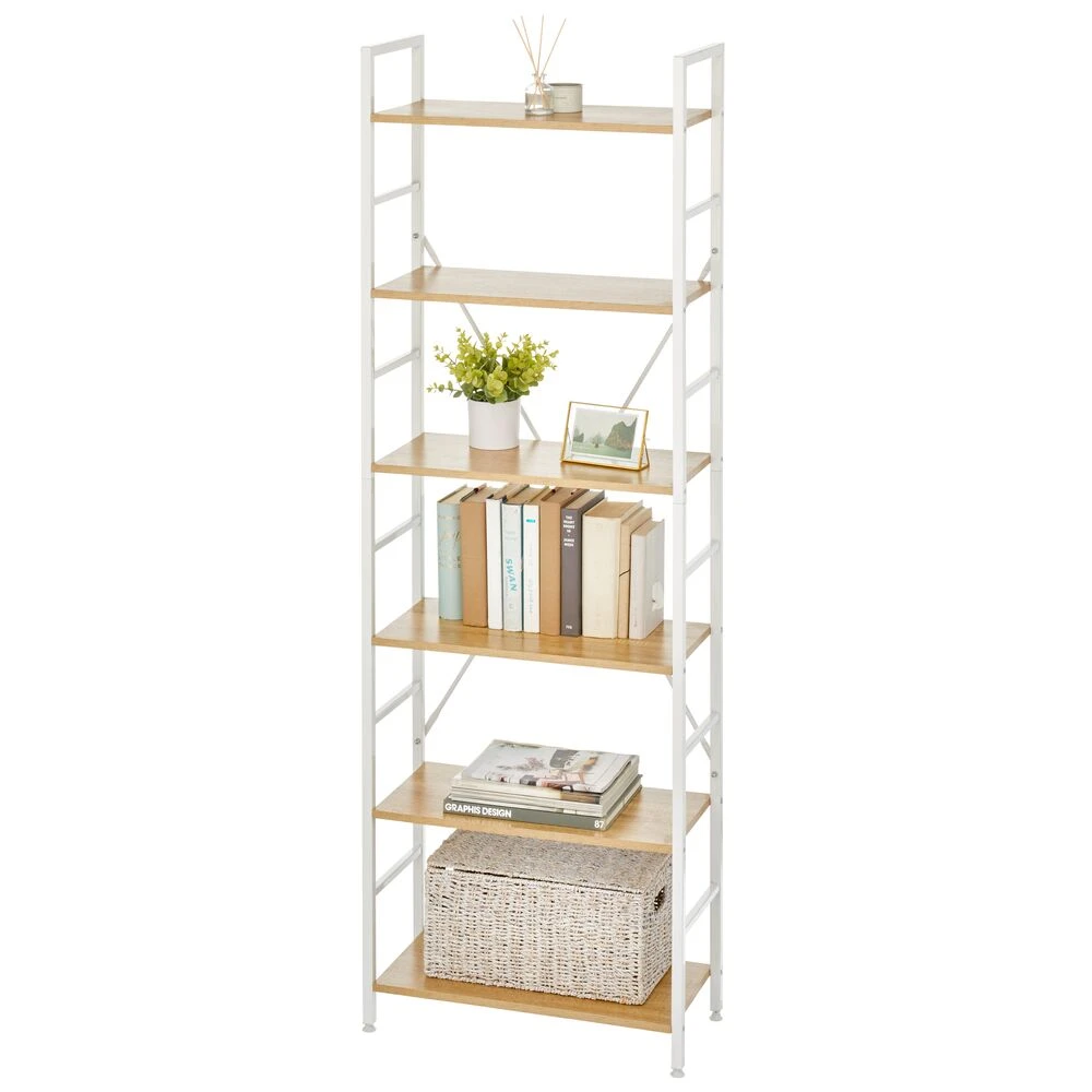 6-Tier Storage Bookcase 6-Tier Storage Bookcase -mDesign 1000 BLOGSquare JPG 18517MDHS Outline
