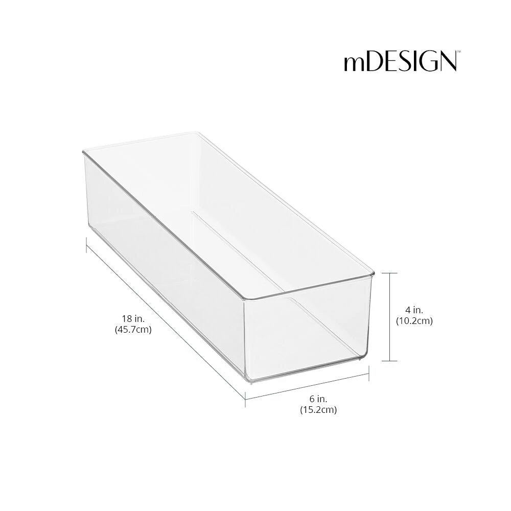 Closet Drawer Organizer 18 x 6 x 4 Closet Drawer Organizer 18 X 6 X 4 -mDesign 1000 BLOGSquare JPG 19110MDCO Dimensions