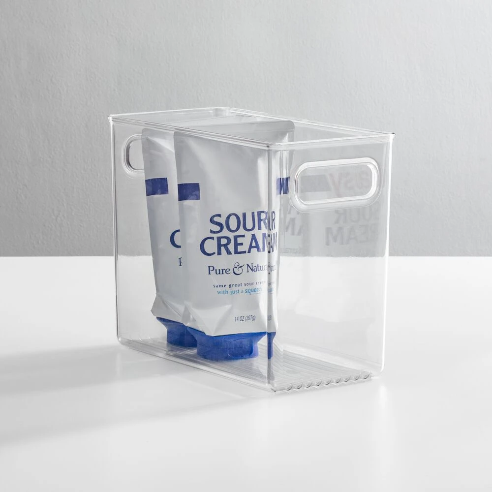 Tall Kitchen Bin with Handles 9.5 x 4.5 x 8 Tall Kitchen Bin With Handles 9.5 X 4.5 X 8 -mDesign 1000 BLOGSquare JPG 1985MDK SellShot