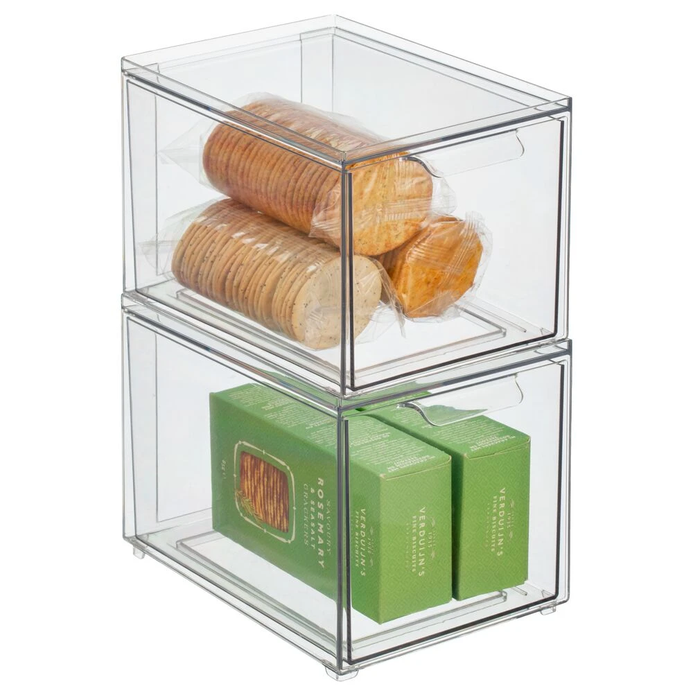 Stackable Kitchen Storage Drawer 8.5 x 6 x 6 Stackable Kitchen Storage Drawer 8.5 X 6 X 6 -mDesign 1000 BLOGSquare JPG 20542MDK Outline da1ddbb2 b4d9 4539 a9ff 7d0fcc1b240e