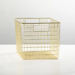 Wire Pantry Basket With Handles 12 X 9 X 8 4 Wire Pantry Basket With Handles 12 X 9 X 8 -mDesign 1000 BLOGSquare JPG 20633MDK SellShot 1