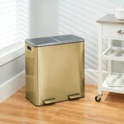 60-Liter Dual Compartment Step Trash Can 6 60-Liter Dual Compartment Step Trash Can -mDesign 1000 BLOGSquare JPG 20642MDK Environment