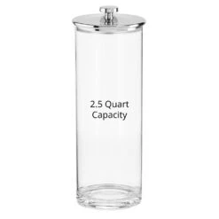 Tall Airtight Kitchen Canisters 5 Tall Airtight Kitchen Canisters -mDesign 1000 BLOGSquare JPG 20763MDK Detail