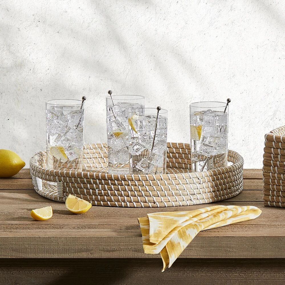 18" Round Seagrass Tray 18" Round Seagrass Tray -mDesign 1000 BLOGSquare JPG 21419MDK Environment