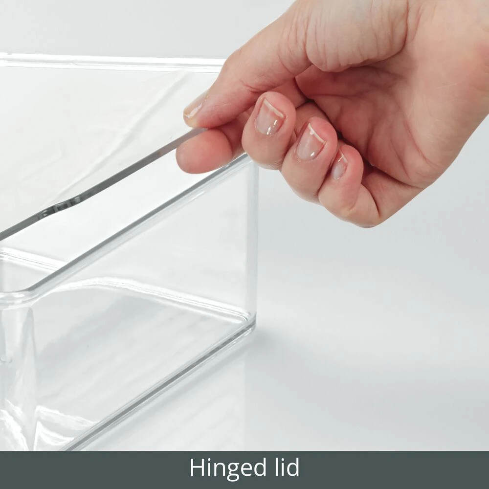 Hinged-Lid Toy Box 5 x 6.5 x 3 Hinged-Lid Toy Box 5 X 6.5 X 3 -mDesign 1000 BLOGSquare JPG 2214MDK Detail