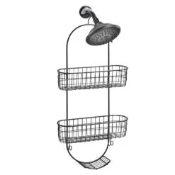 Hanging Shower Caddy With Soap Dish