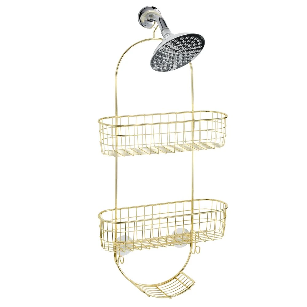 Hanging Shower Caddy with Soap Dish Hanging Shower Caddy With Soap Dish -mDesign 1000 BLOGSquare JPG 22201MDBST Outline