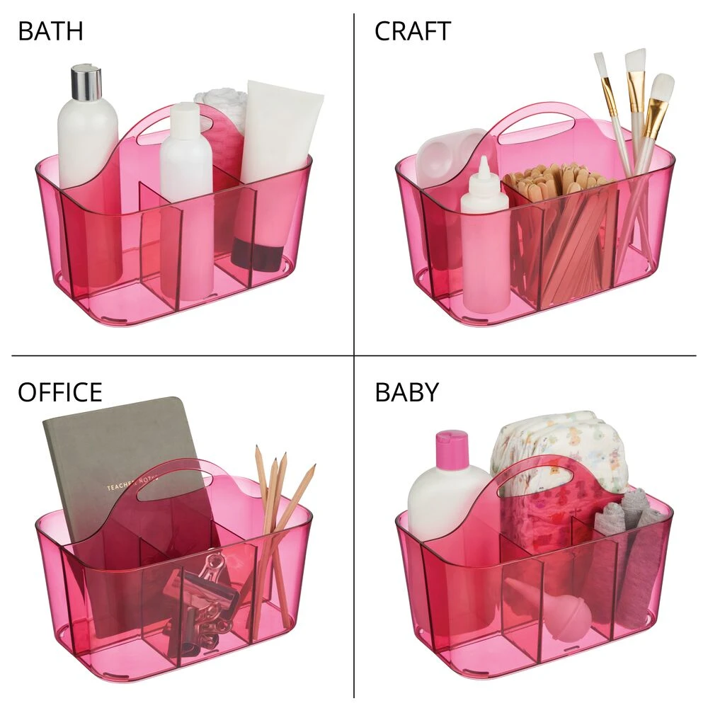 4-Section Craft Caddy 4-Section Craft Caddy -mDesign 1000 BLOGSquare JPG 22221MDBST Detail