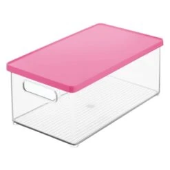Stackable Bath Box With Lid And Handles 15 X 8.5 X 6 6 Stackable Bath Box With Lid And Handles 15 X 8.5 X 6 -mDesign 1000 BLOGSquare JPG 24040MDBST Outline 77239c35 642e 49f8 b322 7ec4e8a0b1dc