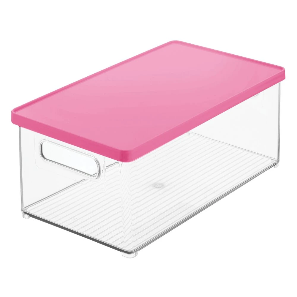 Stackable Bath Box with Lid and Handles 15 x 8.5 x 6 Stackable Bath Box With Lid And Handles 15 X 8.5 X 6 -mDesign 1000 BLOGSquare JPG 24040MDBST Outline 77239c35 642e 49f8 b322 7ec4e8a0b1dc