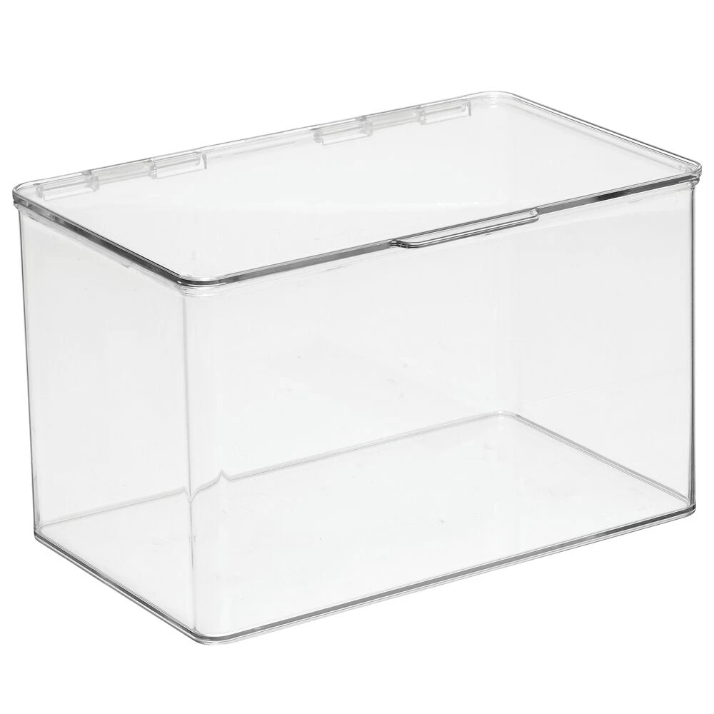 Hinged-Lid Kitchen Storage Box 7 x 11 x 6.5 Hinged-Lid Kitchen Storage Box 7 X 11 X 6.5 -mDesign 1000 BLOGSquare JPG 3922MDK Outline