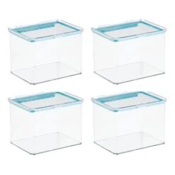Airtight Stackable Storage Bin 7 X 6 X 5 2 Airtight Stackable Storage Bin 7 X 6 X 5 -mDesign 1000 BLOGSquare JPG 67220 Outline