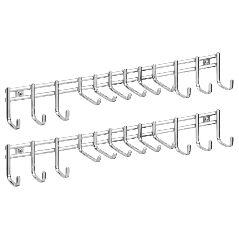 Wall Mounted Tie and Belt Rack Wall Mounted Tie And Belt Rack -mDesign 1000 Square JPG 00511MDCO