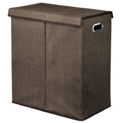 Double Laundry Hamper 3 Double Laundry Hamper -mDesign 1000 Square JPG 00575MDL.PT05