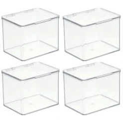 Hinged-Lid Kitchen Storage Box 6 X 7 X 5 7 Hinged-Lid Kitchen Storage Box 6 X 7 X 5 -mDesign 1000 Square JPG 01948MDK.MAIN 3