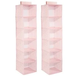 6-Shelf Hanging Closet Organizer 8 6-Shelf Hanging Closet Organizer -mDesign 1000 Square JPG 02397MDCO