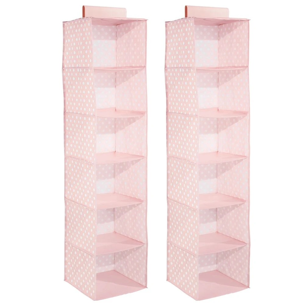 6-Shelf Hanging Closet Organizer 6-Shelf Hanging Closet Organizer -mDesign 1000 Square JPG 02397MDCO
