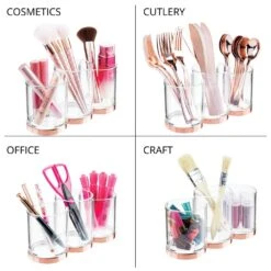 3-Section Cosmetic Organizer 3 3-Section Cosmetic Organizer -mDesign 1000 Square JPG 02460MDC Detail 1