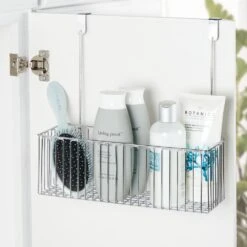 Over The Cabinet Door Bathroom Organizer 5 X 11.5 X 9.5 3 Over The Cabinet Door Bathroom Organizer 5 X 11.5 X 9.5 -mDesign 1000 Square JPG 02573MDBST Environment