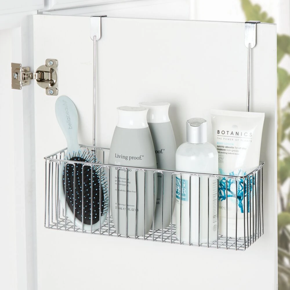 Over the Cabinet Door Bathroom Organizer 5 x 11.5 x 9.5 Over The Cabinet Door Bathroom Organizer 5 X 11.5 X 9.5 -mDesign 1000 Square JPG 02573MDBST Environment
