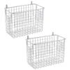 Wire Wall Baskets 6 X 12 X 8