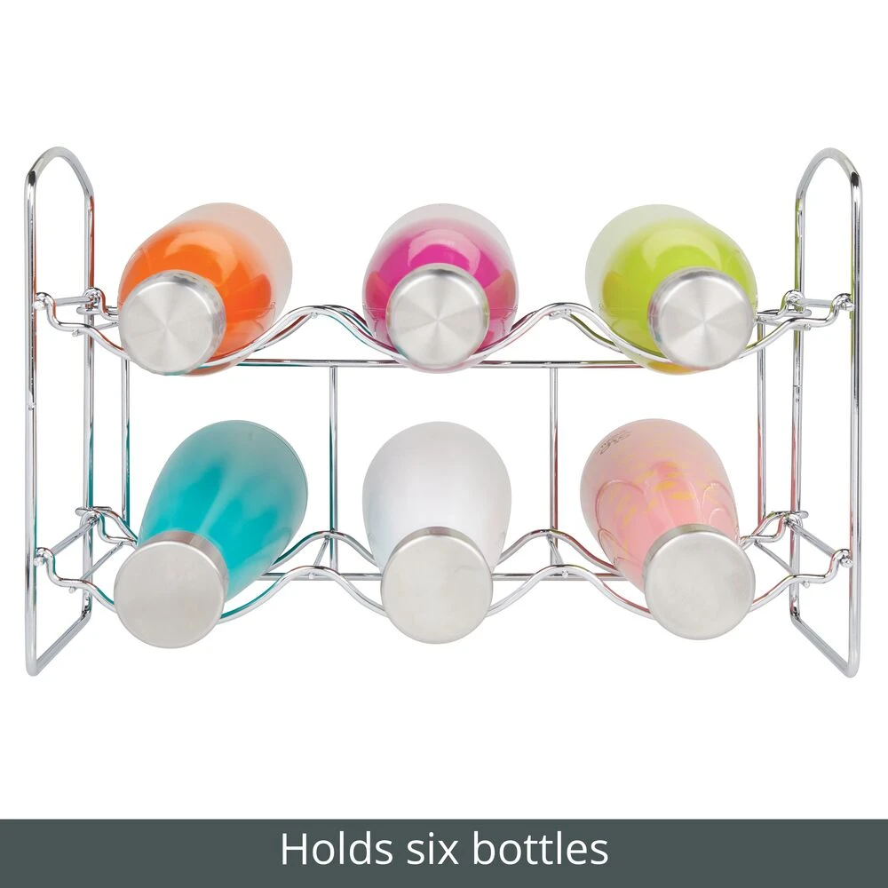 Water Bottle Organizer Water Bottle Organizer -mDesign 1000 Square JPG 03548MDK Detail