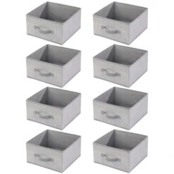 Fabric Storage Bin 10.5 X 10.5 X 5.5 4 Fabric Storage Bin 10.5 X 10.5 X 5.5 -mDesign 1000 Square JPG 03708MDCO new