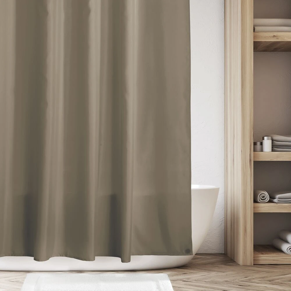 Fabric Shower Curtain Liner Fabric Shower Curtain Liner -mDesign 1000 Square JPG 03993MDSC.PT04