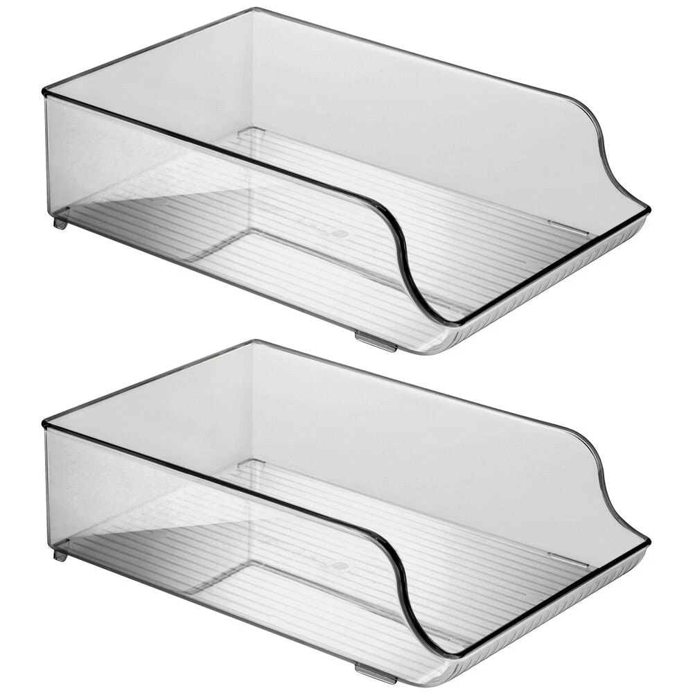 Plastic Water Bottle Holder Plastic Water Bottle Holder -mDesign 1000 Square JPG 04779MDK.MAIN 3