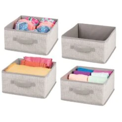 Fabric Storage Bin 10.5 X 10.5 X 5.5 5 Fabric Storage Bin 10.5 X 10.5 X 5.5 -mDesign 1000 Square JPG 05372 Outline