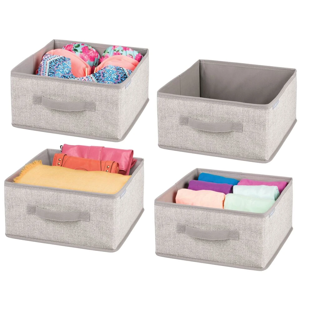 Fabric Storage Bin 10.5 x 10.5 x 5.5 Fabric Storage Bin 10.5 X 10.5 X 5.5 -mDesign 1000 Square JPG 05372 Outline